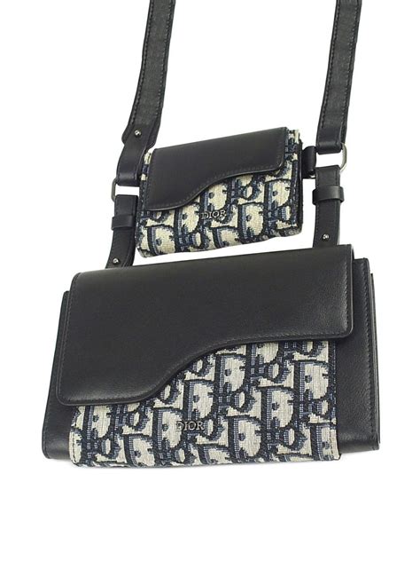 christian dior pre-owned trotter dior elite crossbody bag|Christian Dior crossbody handbags.